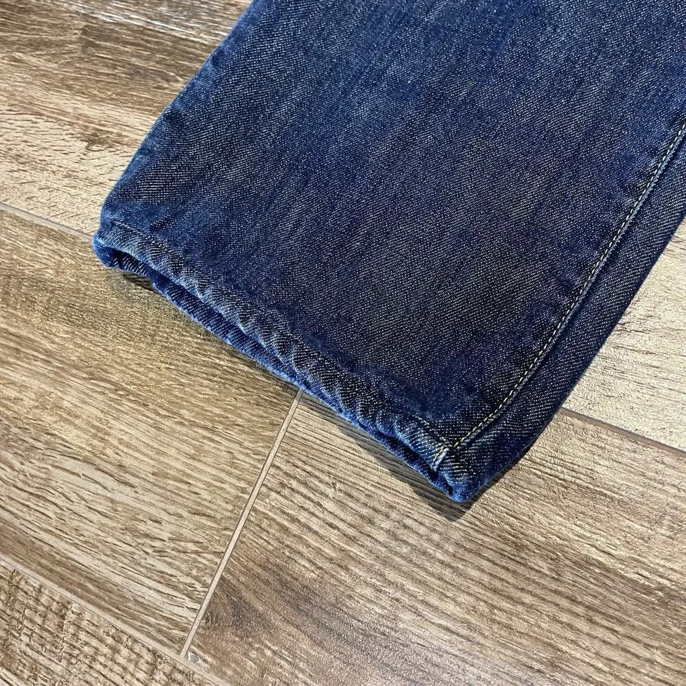 Seven For All Mankind Austyn Jeans Mens Size 36x32 Straight Leg Dark Wash